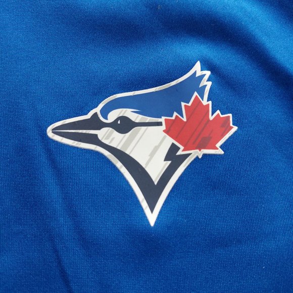 Blue Jay Majestic Coolbase Blue Women's Half Zip Long Sleeve Sweatshirt Siz S - Picture 6 of 9